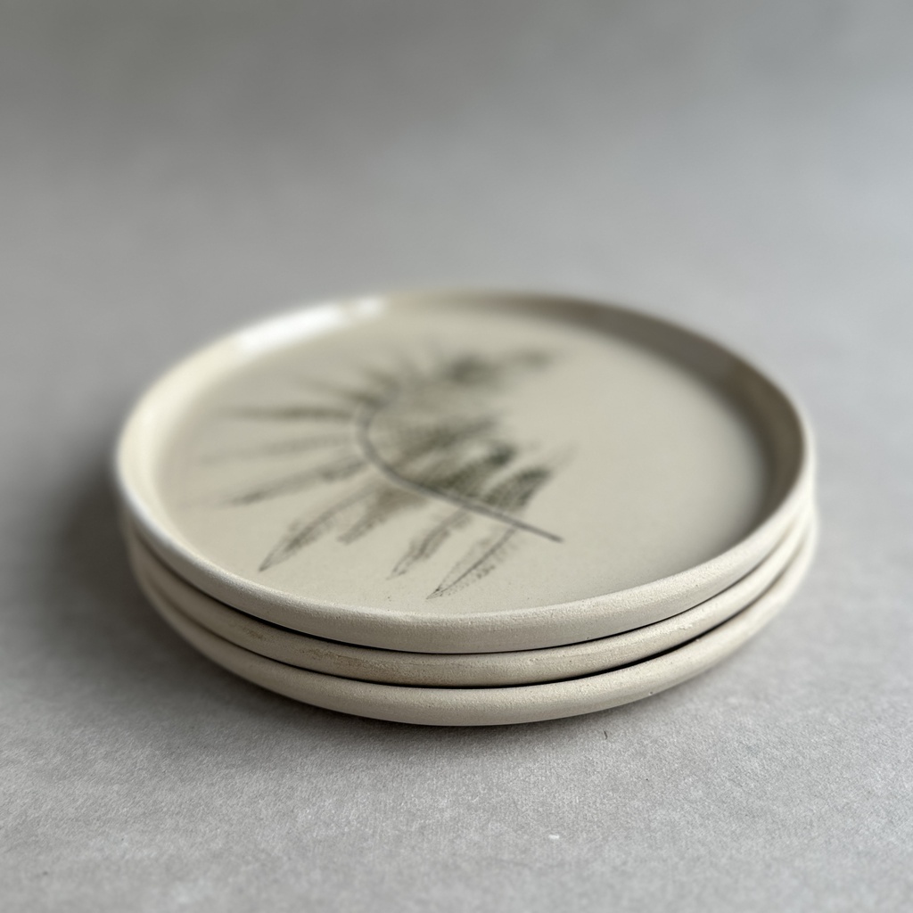 Talerz Paproć Mały - Pracownia Lepiej zdjęcie 1